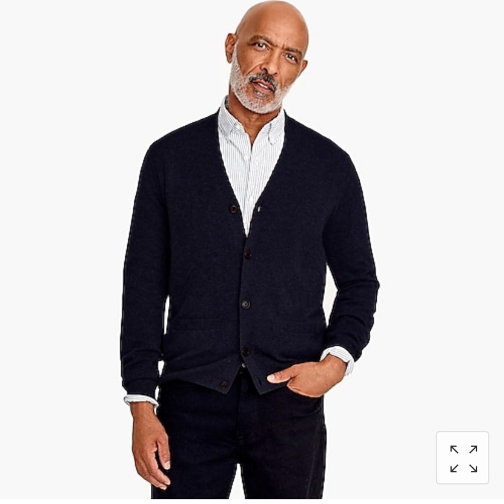J.CREW EVERYDAY CASHMERE CARDIGAN SWEATER